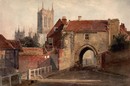 Peter de Wint, 'Potter Gate, Lincoln'. Museum no. P.59-1921