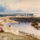 John Sell Cotman, 'Dieppe Harbour'. 1823, Museum no. P.26-1934
