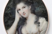 Samuel Shelley, 'Portrait miniature of an Unknown Woman'. Museum no. P.81-1931