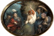 Samuel Shelley, 'Macbeth Saluted by the Witches'. Museum no. FA 673