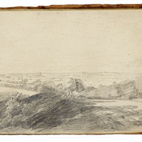 Dedham Vale, Constable Sketchbook