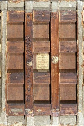 'Twilight' - back showing the cradle. Click to enlarge