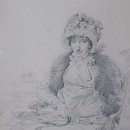 Portrait of Mrs John Mackie, Jean-Auguste-Dominique Ingres (1780-1867) Rome, 1816.