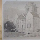 Church of Cheux, near Caen, 1818, John Sell Cotman (1782-1842) For Architectural Antiques of Normandy, 1822 Click here for the full size version and additional information for this image