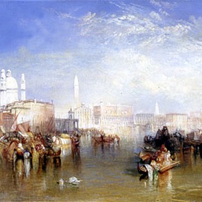 Joseph Mallord William Turner (1775-1851), Venice, 1840, oil on canvas, 61 x 91.4cm, Museum no. FA 208. Given by John Sheepshanks, 1857