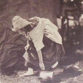 Figure Study, Sidney Richard Percy (1821-1886), About 1854, Photograph: albumen-silver print from wet collodion negative