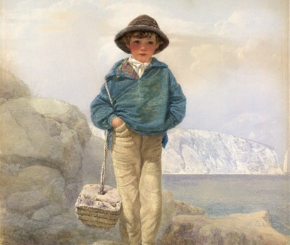 Alfred Downing Fripp, 'Young England - a Fisher Boy', 1860. Museum no. 397-1891