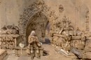 Charles Cattermole, 'The Grave of Little Nell'. Museum no. F53