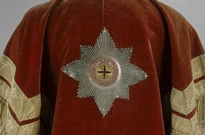 Tabard of the Herald of the Order of St Anna, Johann Kolb and Maria Österreich, 1797, Museum no. TK-1653, © The Moscow Kremlin Museums 