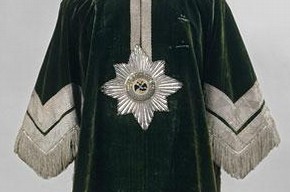 Dress of the Herald of the Order of St Andrew, 1797. Museum no. TK-1658, TK2561/1-2, © The Moscow Kremlin Museums 
