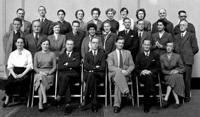 Staff of the Circulation Department, circa 1953-55