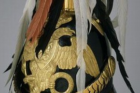 Helmet from the Coronation uniform of Alexander II, 1855, Museum no. TK-1558, © The Moscow Kremlin Museums 