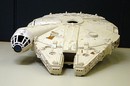 Star Wars Millennium Falcon spaceship after conservation. Museum no. AAD/1994/17/1/1
