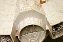 Star Wars Millennium Falcon spaceship before conservation. Museum no. AAD/1994/17/1/1