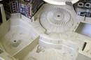 Star Wars Millennium Falcon spaceship during conservation. Museum no. AAD/1994/17/1/1