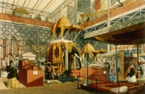 Indian Court at the Great Exhibition, 1851 by Joseph Nash, Museum no. 19536.11