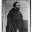 Portrait of Owen Jones, circa 1862-1871, Museum no. P.14-1934