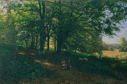 Edmund George Warren, 'Rest in the Cool and Shady Wood', 1861. Museum no. 1212-1886