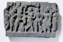 Panel showing the birth of the Buddha, 1st-2nd century, Museum no. IM.109-1927