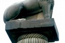Lion capital of pillar erected by Ashoka. Photograph © John Huntington