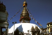 Swayambhunath stupa, Kathmandu, Nepal. ©John Huntington