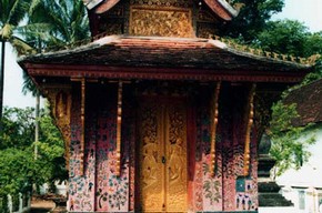 Wat Xieng Thong, Laos. Photograph by Heather Hames, 2001