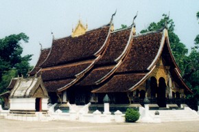 Wat Xieng Thong, Laos. Photograph by Heather Hames, 2001