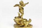 Cupid on a Dolphin, Francesco Fanelli, 1600-1625, Museum no. A.103-1910