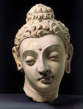 Head of The Buddha, Bodhisattva. Museum no. IM.3-1931