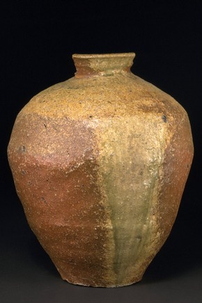 Jar, Japan (Shingaraki Kilns), 1400-1450. Museum no. FE.20-1984