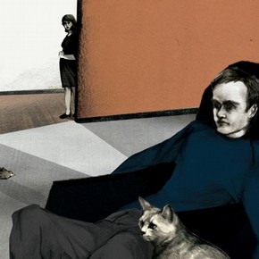 Swava Harasymowicz. Illustration to 'Putting Daisy Down', author Jay McInerney, published in Guardian Weekend Magazine, 2008