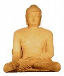 Seated statue of the Buddha Sokkuram, Korea, Shilia Period (700-750 AD). Photography by Richard Fabi 2005, Wikipedia Commons.