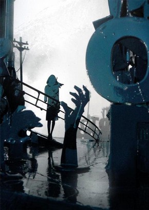 Kristina Hofmann. The Muffled Uproar Of Screams. Illustration inspired by 'ICE', author Anna Kavan.
