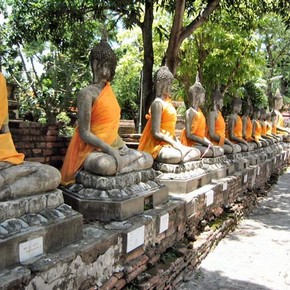 Ayutthaya, Thailand. Photograph by Russ Bowling, 2008