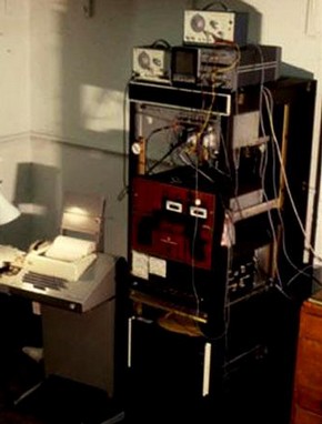 The Slade Computer System, about 1977. Courtesy of Paul Brown