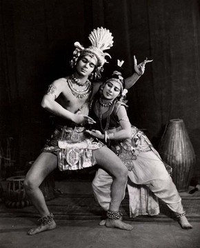 Uday Shankur and Simkie, Gaity Theatre, London, England, 1937