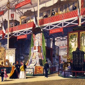France at the Great Exhibition, Joseph Nash, England, 1851. Museum no. NAL 207749
