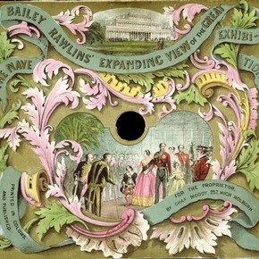Expanding View of the Great Exhibition, Bailey Rawlins, England, 1851. Museum no. E.971-1936