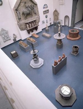 Drawn from the Well installation, Sculpture gallery