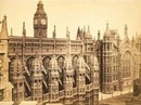 Gargoyles and Shadows, Gothic Architecture 19th C Photography