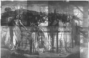 Christ's Charge to Peter - X-ray photograph