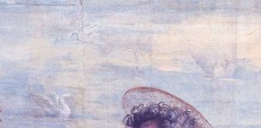 Raphael, The Miraculous Draught of Fishes - detail of swans