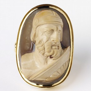 Cameo of a Warrior, about 1800. Museum no. 1797-1869