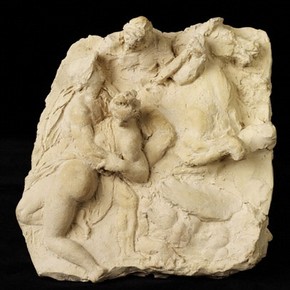 The Rape of the Sabine Women, Giovanni Bologna, fired about 1610–50. Museum no.1619-1855