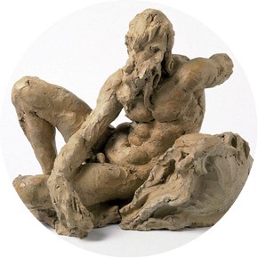 A River God, Giovanni Bologna, about 1575. Museum no. 250-1876