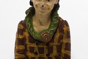Dan Leno souvenir ink welll, around 1901. Museum no. S.14-2001