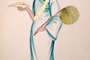 Album of 48 drawings, 1853-1885. Museum no. IS.136-2009. Acquired with support from The Art Fund and The Friends of the V&A