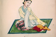 Album of 48 drawings, 1853-1885. Museum no. IS.136-2009. Acquired with support from The Art Fund and The Friends of the V&A