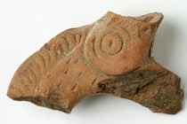 Handle fragment, 200-600 AD. Museum no. LOAN:INDIA.39 (F.II.i.6)