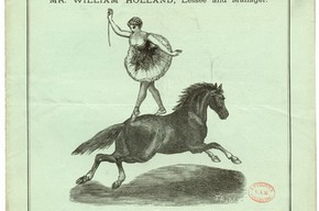 Grand International Cirque programme, 1884-85 season